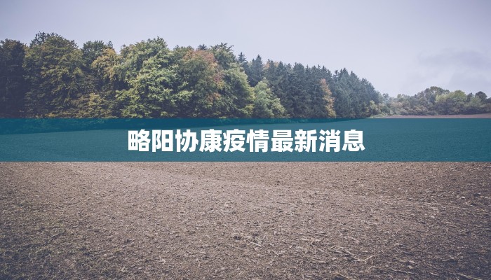 略阳协康疫情最新消息 略阳协康疫情最新消息