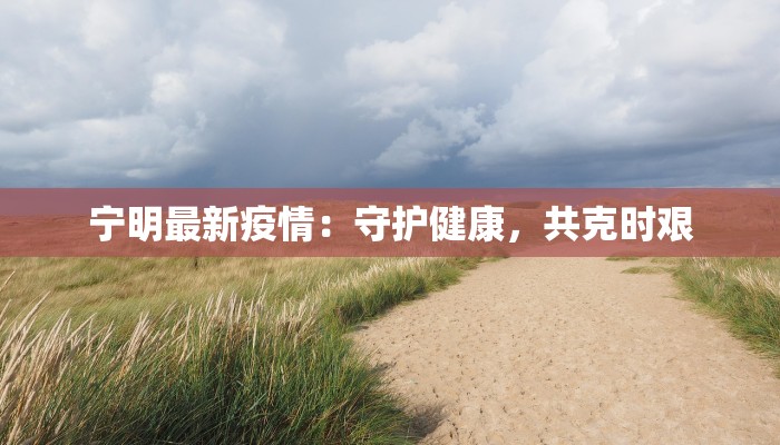 宁明最新疫情：守护健康，共克时艰