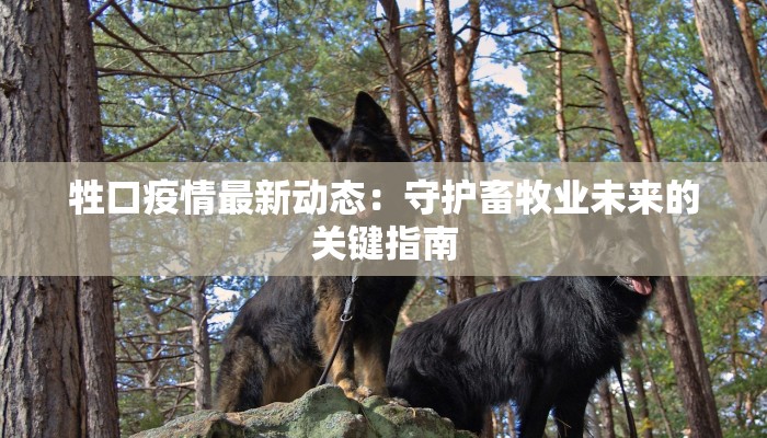 牲口疫情最新动态：守护畜牧业未来的关键指南