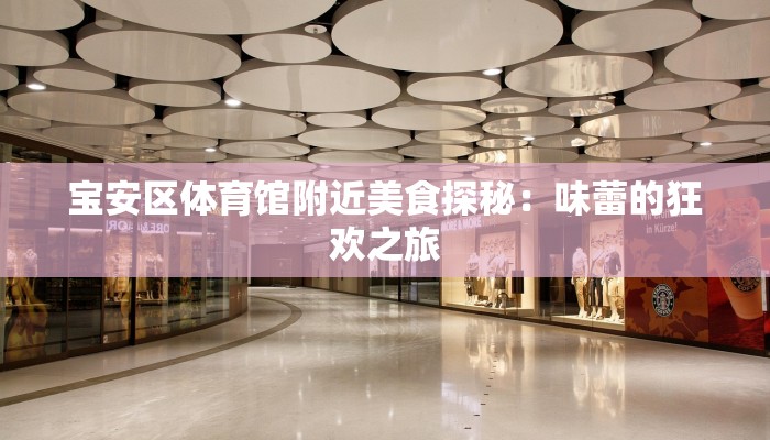 宝安区体育馆附近美食探秘:味蕾的狂欢之旅 宝安区体育馆附近美食探秘:味蕾的狂欢之旅