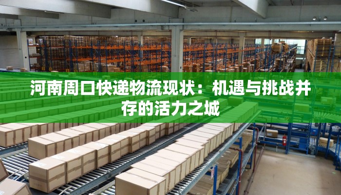 河南周口快递物流现状：机遇与挑战并存的活力之城