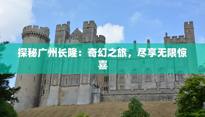 探秘广州长隆：奇幻之旅，尽享无限惊喜
