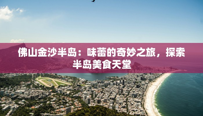 佛山金沙半岛：味蕾的奇妙之旅，探索半岛美食天堂