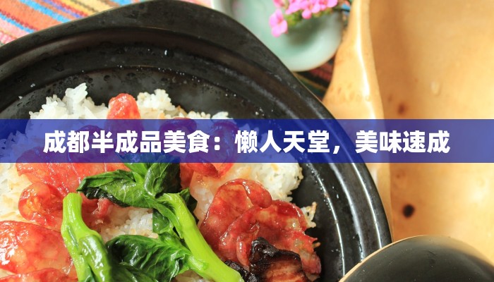 成都半成品美食:懒人天堂,美味速成 成都半成品美食:懒人天堂,美味速成
