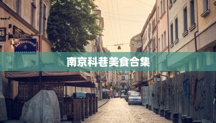 南京科巷美食合集
