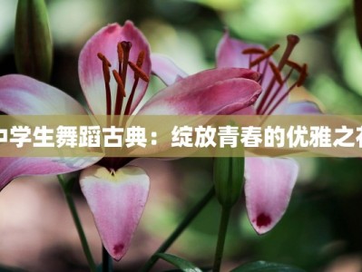 中学生舞蹈古典：绽放青春的优雅之花