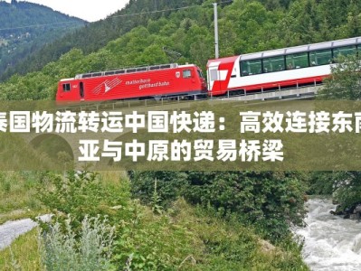 泰国物流转运中国快递：高效连接东南亚与中原的贸易桥梁