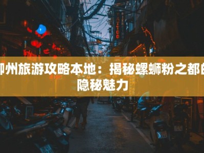 柳州旅游攻略本地：揭秘螺蛳粉之都的隐秘魅力