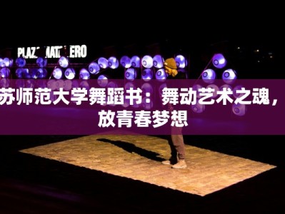 江苏师范大学舞蹈书：舞动艺术之魂，绽放青春梦想
