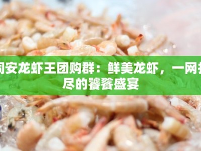 同安龙虾王团购群：鲜美龙虾，一网打尽的饕餮盛宴