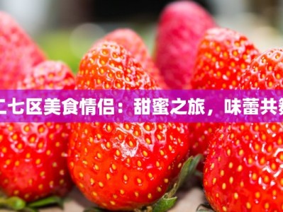 二七区美食情侣：甜蜜之旅，味蕾共舞