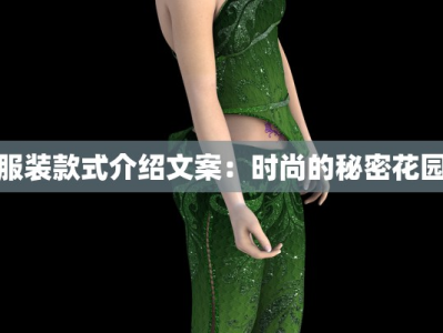 服装款式介绍文案：时尚的秘密花园
