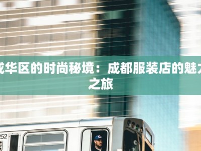 成华区的时尚秘境：成都服装店的魅力之旅