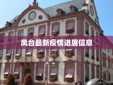 凤台最新疫情进展信息