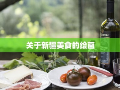 关于新疆美食的绘画