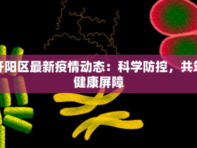 开阳区最新疫情动态：科学防控，共筑健康屏障