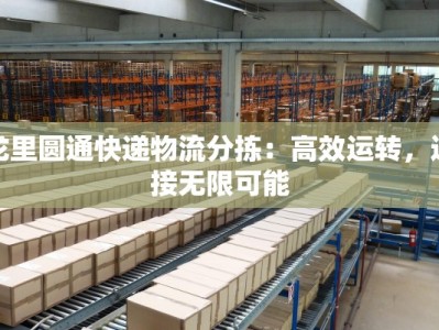 龙里圆通快递物流分拣：高效运转，连接无限可能