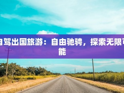 自驾出国旅游：自由驰骋，探索无限可能