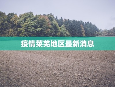 疫情莱芜地区最新消息