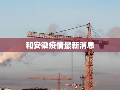 和安徽疫情最新消息