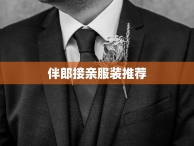 伴郎接亲服装推荐