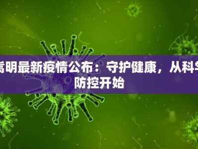 嵩明最新疫情公布：守护健康，从科学防控开始