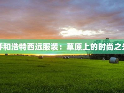 呼和浩特西远服装：草原上的时尚之光