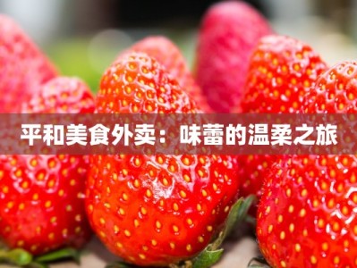 平和美食外卖：味蕾的温柔之旅