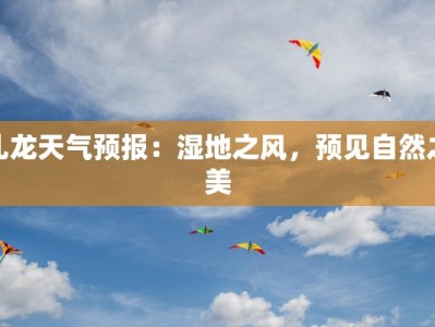 扎龙天气预报：湿地之风，预见自然之美