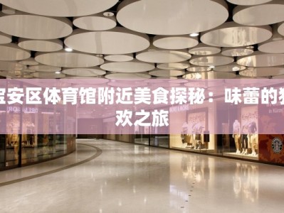 宝安区体育馆附近美食探秘：味蕾的狂欢之旅